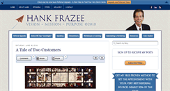 Desktop Screenshot of hankfrazee.com