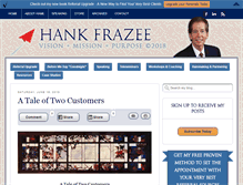 Tablet Screenshot of hankfrazee.com